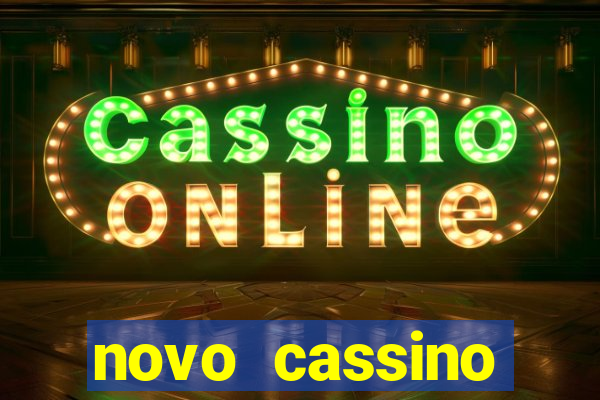 novo cassino pagando no cadastro